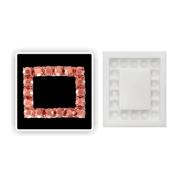 

Jewel Frame Silicone Mold Fondant Mould Cake Decor Tool Chocolate Gumpaste Mold, Sugarcraft, Bakeware, Kitchen Gadget