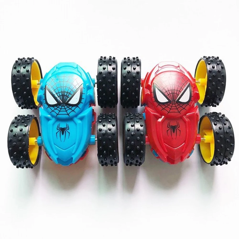 

New product inertial double-sided dump truck drop resistant 360 toy car turned to children's gift toys, high-tech small toys
