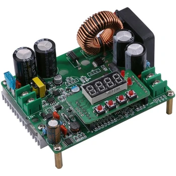 

MOOL Power Supply Module CC CV DC 10V-75V to 0-60V 12A 720W Buck Converter Adjustable Voltage Regulator CNC Control Module