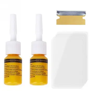

Auto Glass Scratch Crack Restore Tool Car Windshield Repair Resin Kit DIY Car Window Repair Tools Window glass Curing Glue