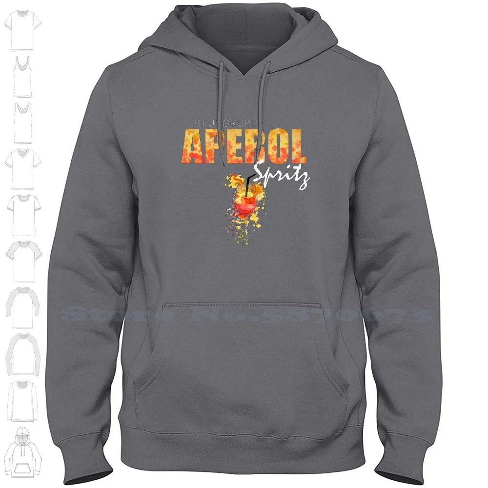 Blood Type Spritz | Spritz | Spritz Gift Streetwear Sport Felpa Con Cappuccio Spritz Cocktail Blood Group Spritz Idea Ian Team