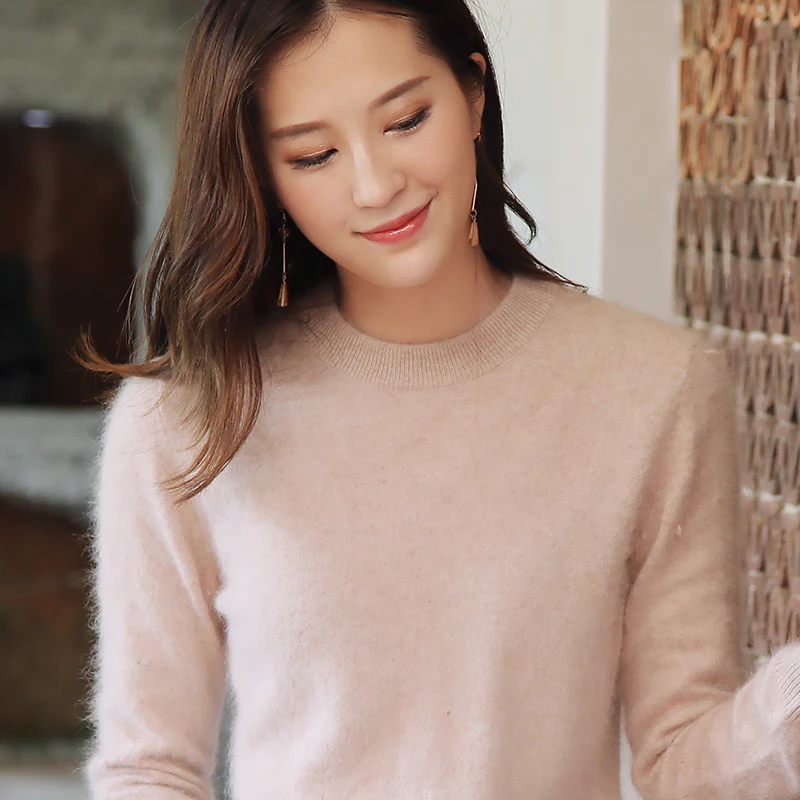 warm pure mink cashmere sweaters and pullovers for women Autumn Winter soft turtleneck turtleneck sweater for womenpullovers warm pure mink cashmere sweaters and pullovers for women Autumn Winter soft turtleneck turtleneck sweater for womenpullovers