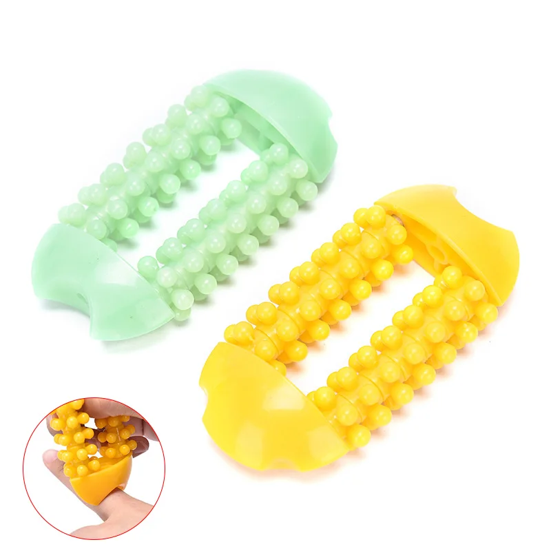 1 Pcs Portable Pratical Hand Foot Massage Roller Foot Hand Roller Healthy Hand Finger Recovery Meridian Massager Roller 2 colors