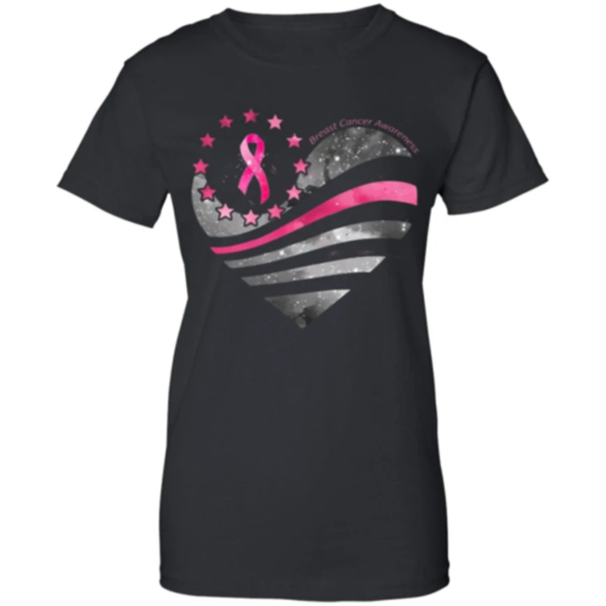 

Breast Cancer Awareness Ladies T-Shirt S-3Xl Free Shipping Tops Tee Shirt
