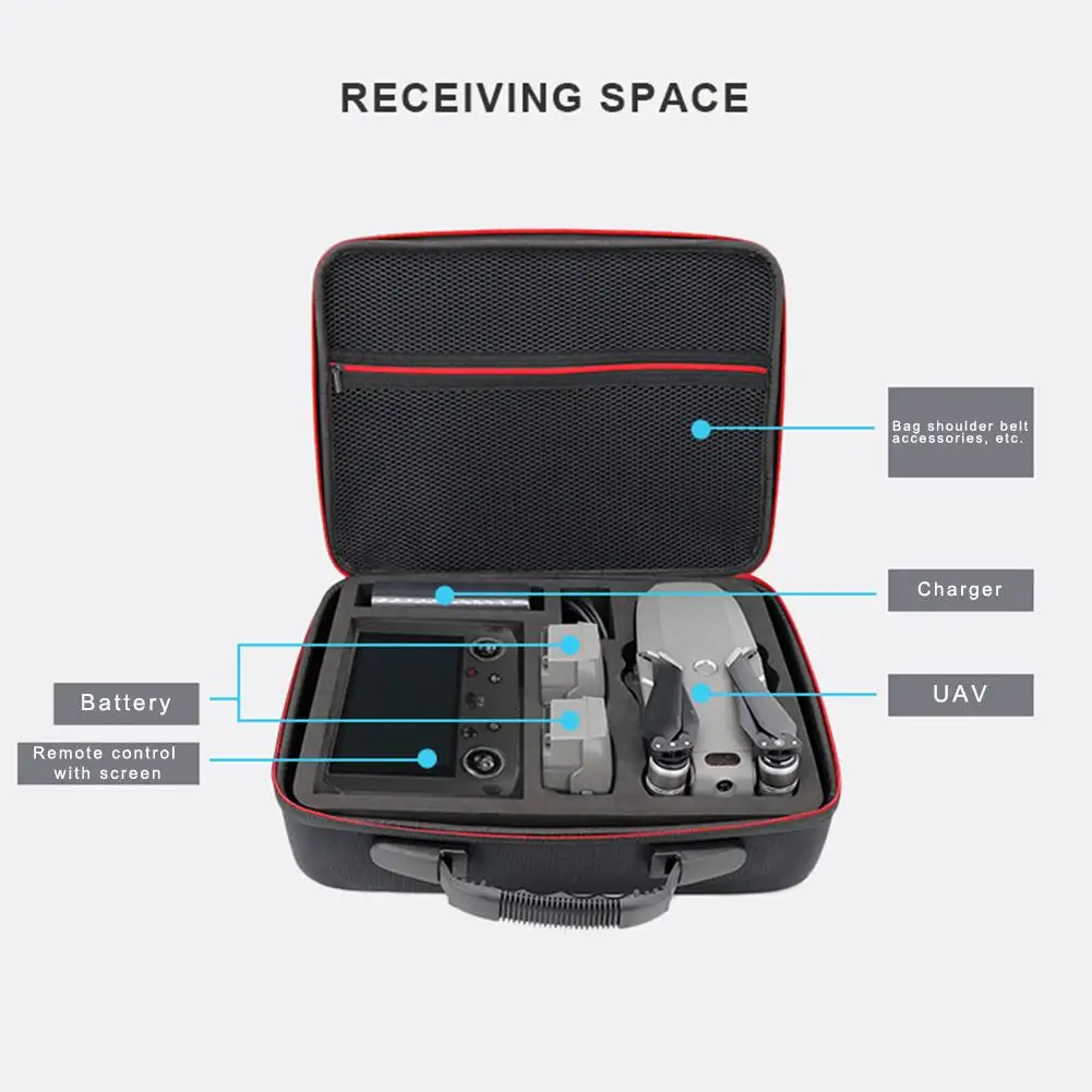 Для DJI Mavic 2 PRO/ZOOM EVA чехол для переноски жесткий хранения камера Дрон и