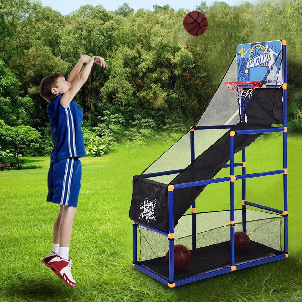 foldable basketball arcade game