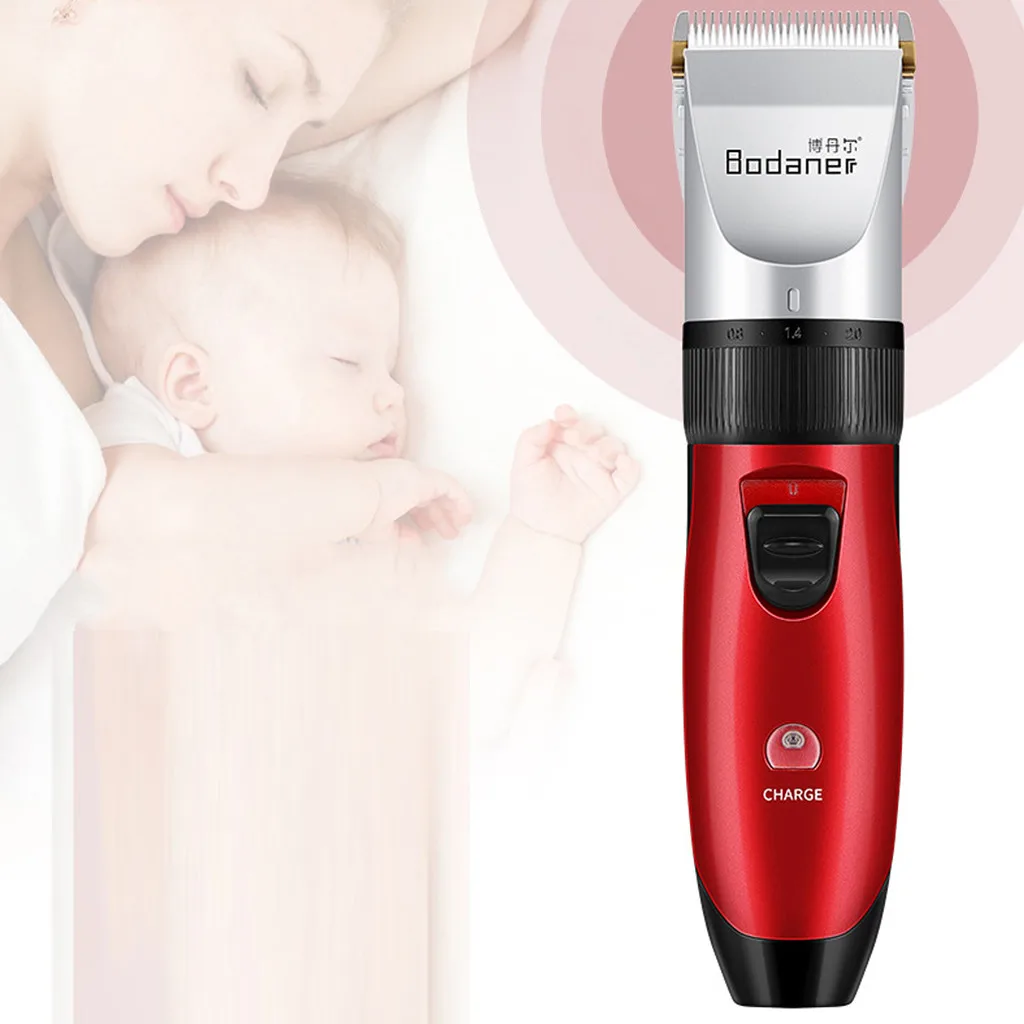 home haircut with beard trimmer