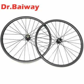

27.5er mountain bike wheels 27*25mm XC carbon fiber mtb disc wheels NOVAtec791/792 Thru Axle 100*15 142*12 1423 spoke wheelset