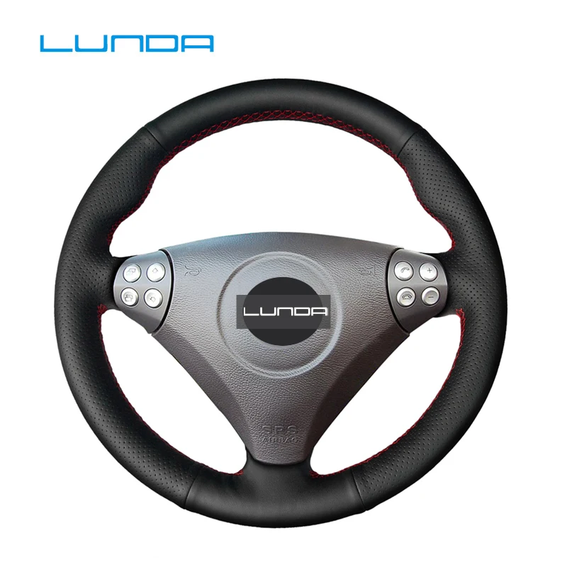 

DIY Custom Hand-Stitched Artificial Leather Car Steering Wheel Cover for Mercedes Benz SLK-Class W170 W171 SLK 2004-2008 C230