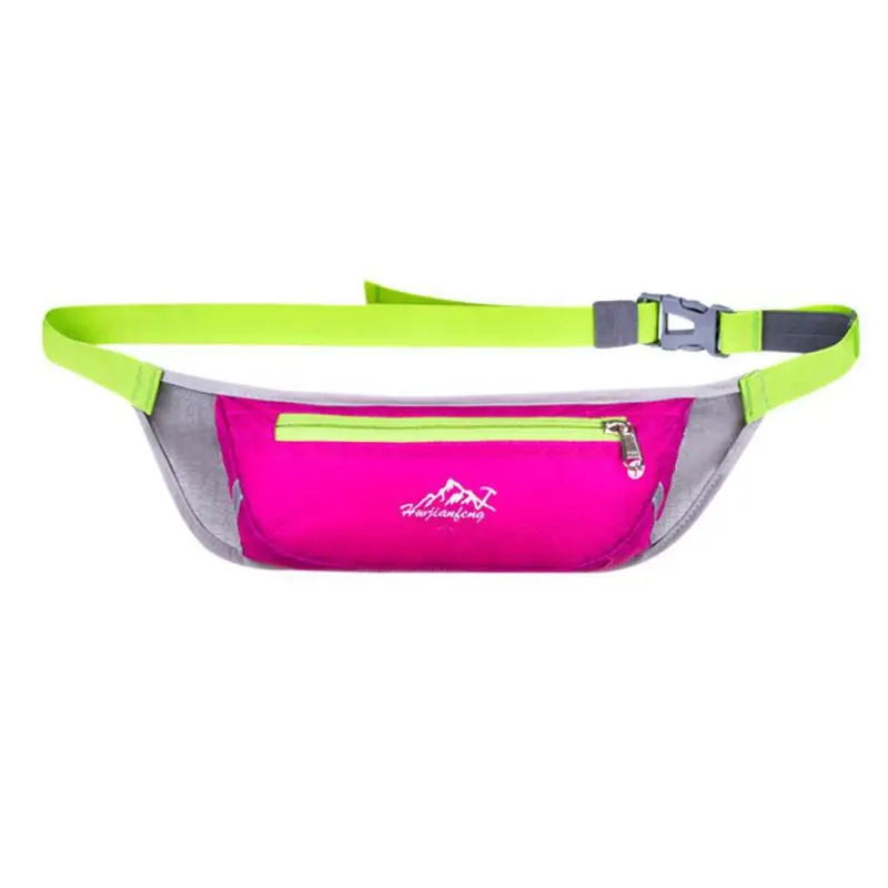 E Outdoor Running Bum Easy Bag Travel Handy Hiking Sport Fanny Pack Waist Belt Zip Pouch Hot Sell - Цвет: E