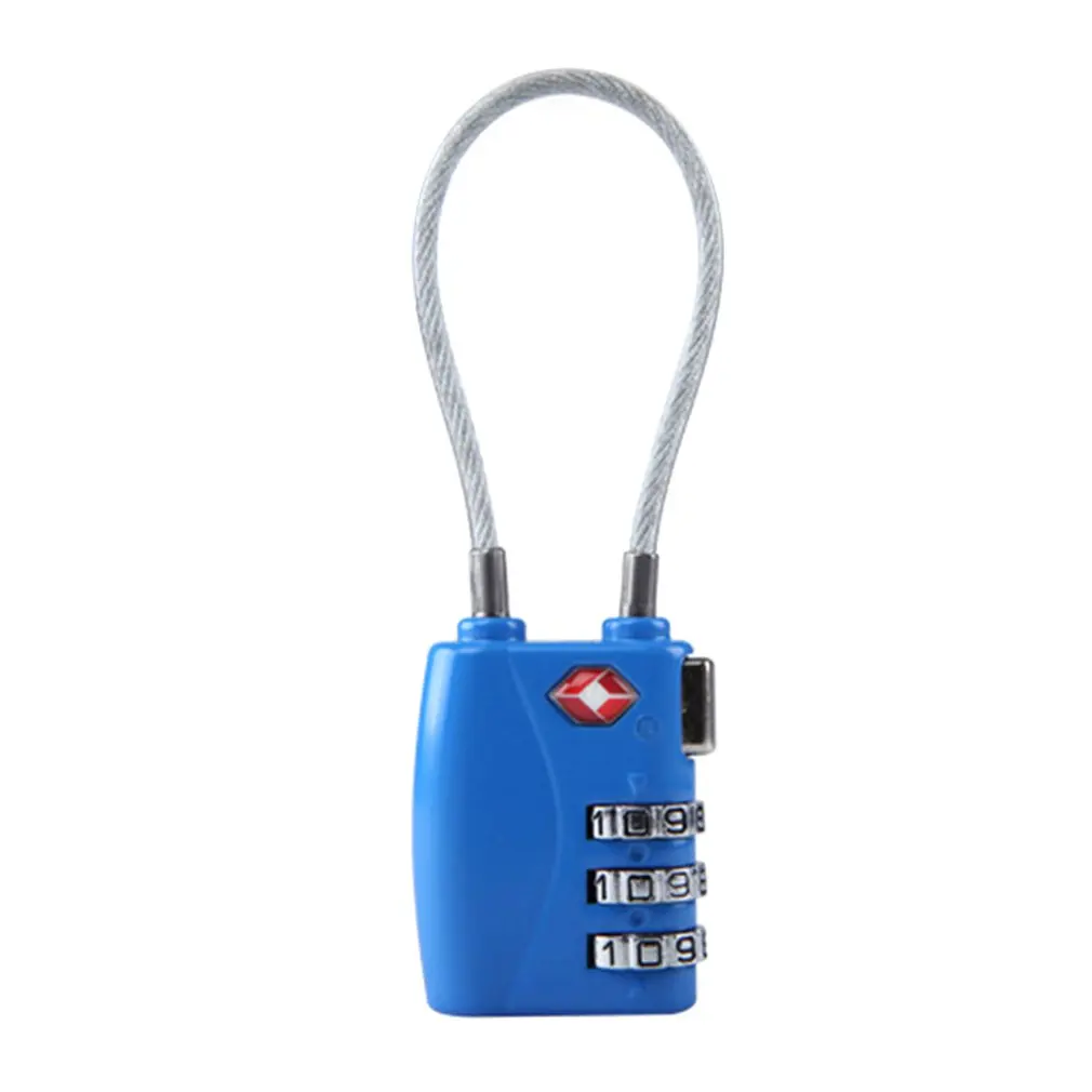

TSA719 3 Digit Password Lock Gym School Locker Security Lock Suitcase Luggage Coded Lock Cupboard Cabinet Locker Padlock