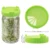 1pc Новейший Высокий Qulity 86mm Bean Seed Screen Plastic Sprouting Strainer Крышки Крышки Крышка Для Широкой Банки Каменщика