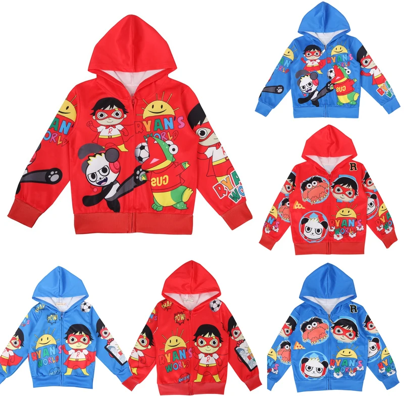 

Baby Girls/Boys Kids Long Sleeve Cartoon Clothing Sweater Children Hoodies Jacket Infant Casual Cotton Coat For 2-7 Years
