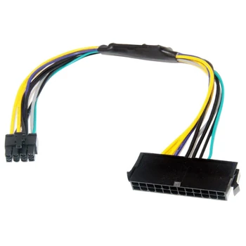 

11.8Inch 24P to 8P ATX Power Supply Cable 18AWG PC Splitter Power Extension Cable for Dell Optiplex 3020 7020 9020 T1700