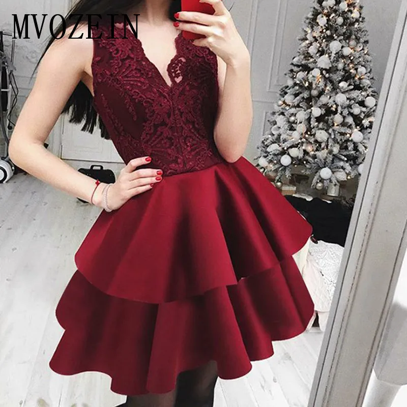 maroon dress for graduation