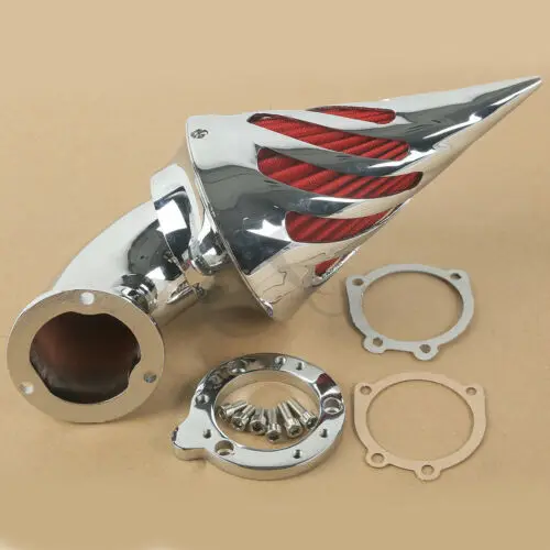 Мотоцикл Спайк Воздухоочиститель Впускной фильтр для Harley CV пользовательские Sportster XL S& S Carburetors