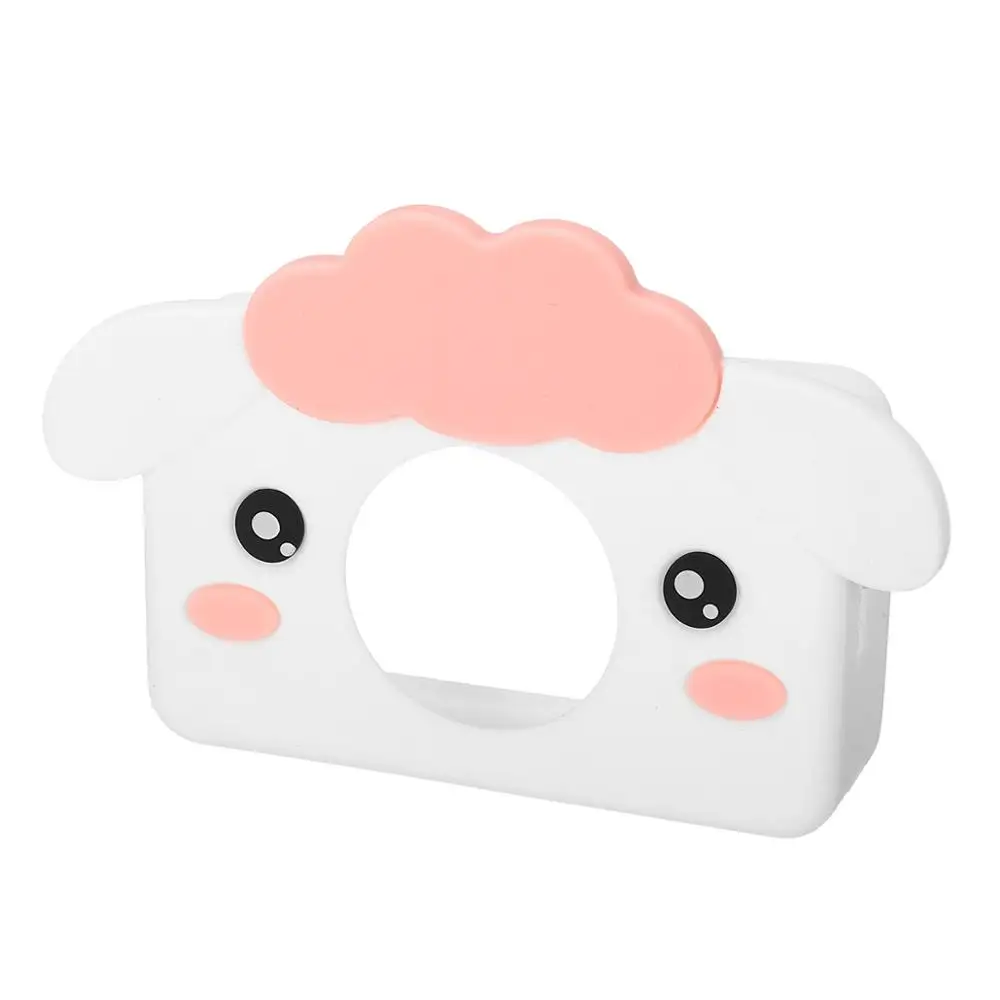 Sheep 8MP 1080P HD Детская цифровая камера перезаряжаемая камера s детские игрушки с милым животным защитный чехол Рождественский подарок для девочек - Цвет: Sheep