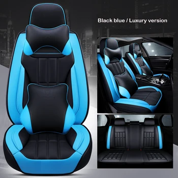 

Universal PU Leath car seat cover for KIA Rio ceed Cerato Sorento sportage K2 K3 K5 car seats protector cushion Auto Interior