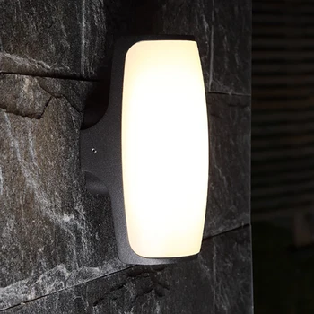 

12W LED Outdoor Waterproof Walkway Front Door Garden Porch Wall Light Modern Indoor Corridor Wall Lighting Light Fixture ML30