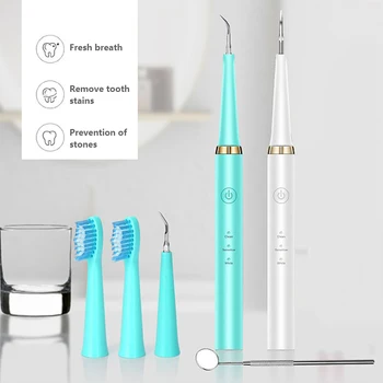 

Electric Sonic Dental Tartar Tool Scaler Tooth Calculus Remover Tooth Portable Dentist Profesional Dental Health Hygiene