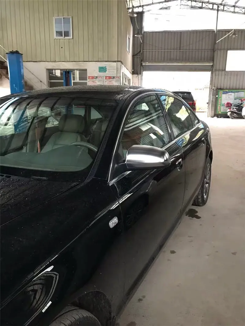 Боковые зеркальные крышки для Audi A3 8P A4 B7 B6 A6 S6 4F C6 S3 S4 Sportback жемчужный никелевый
