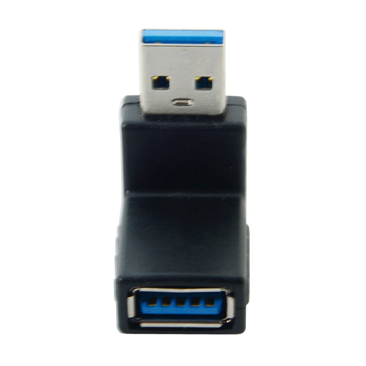 Низкопрофильный 90 градусный вверх угловой адаптер USB 3 0 удлинитель штырь