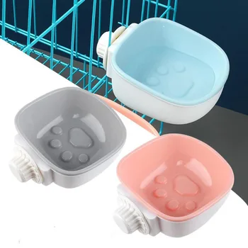 

Removable Dog Bowl Slow Feeder Pet Cat Bowls Hanging Cage Cat Food Container Drinking Bowl for Cats Dogs Products