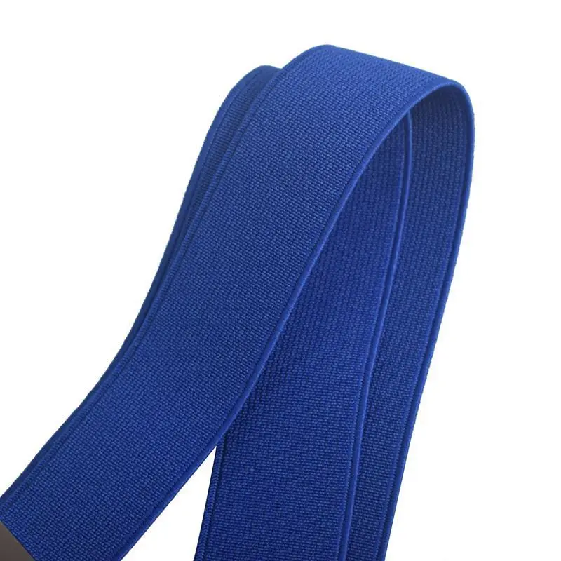 blue Новейшая модель; с застежкой и пряжкой из искусственной кожи Для женщин пояс для пояса с принтом для мужчин с эластичной резинкой в сдержанном стиле без застежки пасек Damski невидимка Ремни - Цвет: blue