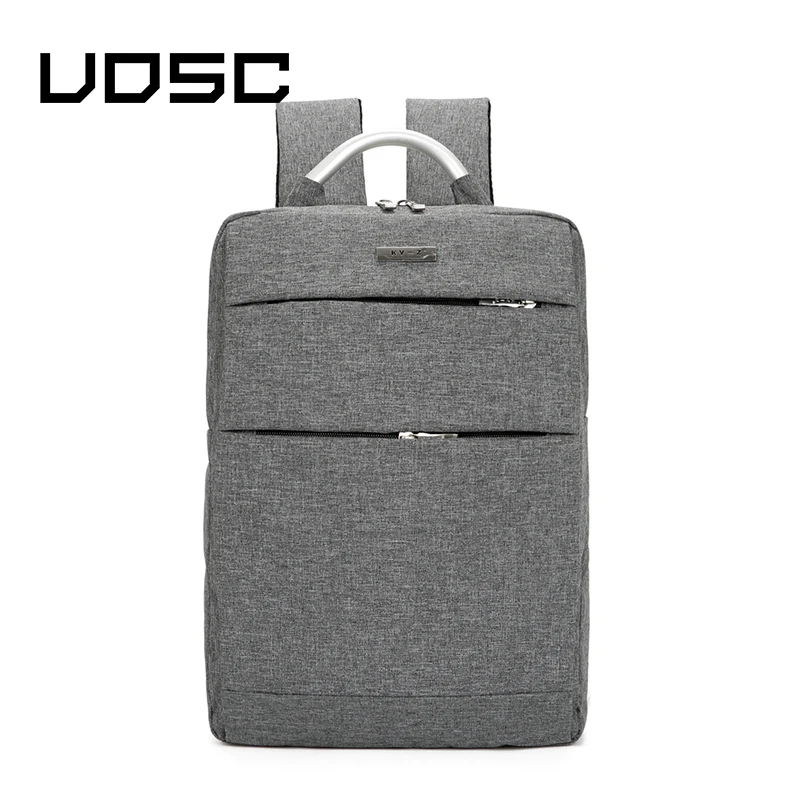 UOSC однотонный холщовый рюкзак, новая мода, школьная сумка унисекс, вместительный деловой повседневный рюкзак для компьютера, дорожные сумки красного цвета
