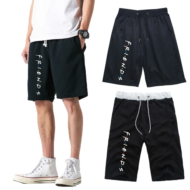 

American TV Show Friends Pattern Man Pants Jogging Short Pants Men Drawstring Pants Casual Comfortable Tracksuits Pants