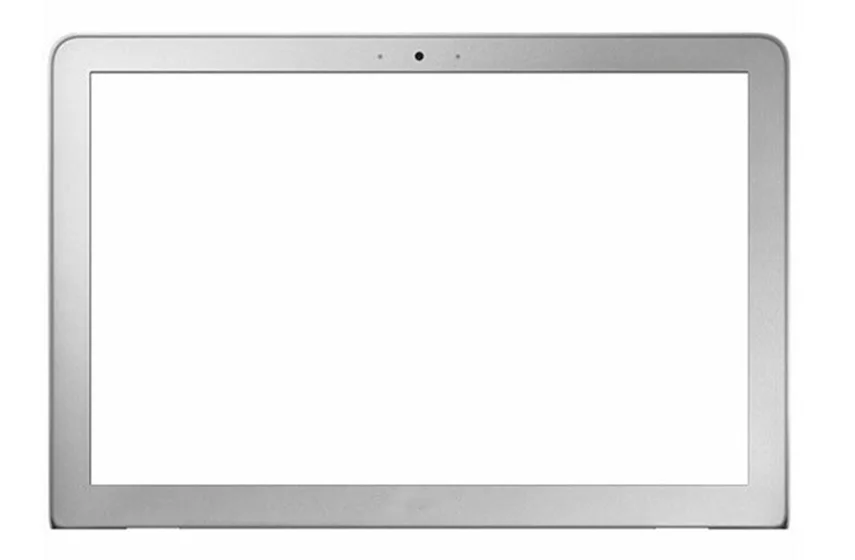 A1466 ЖК-дисплей рамка чехол для ноутбука MacBook Air 13," A1369 Экран дисплея Передняя панель с резиновым 2010 2011 2013