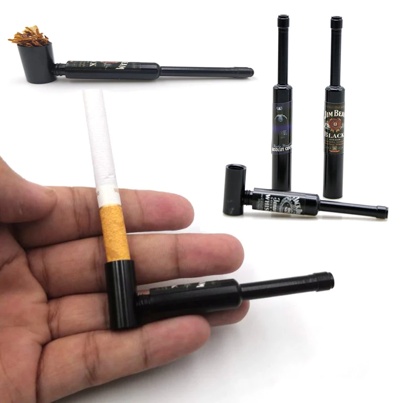 Модная металлическая трубка для красного вина Smok портативная курения табака