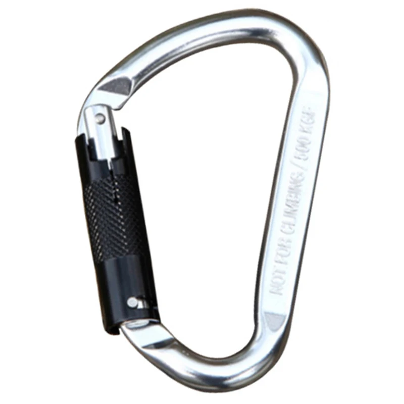 

ABUO-Alloy Carabiner Sports Hang Buckle Mountaineering Quick-Hanging Automatic Lock Buckle Rock Climbing Load-Bearing Buckle Mai