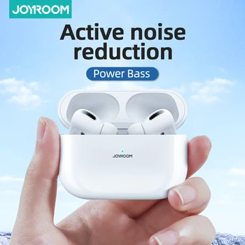 

Joyroom T03S Pro TWS ANC New upgraded 360mAh Bluetooth Earphones Noice Cancelling Wireless Earbud In-Ear for PC Airpoder pro