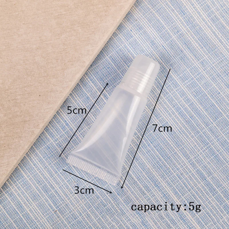 10pcs 5/10ml Empty Lip Gloss Tubes Lipstick Tube Lip Balm Soft Tube Makeup Squeeze Clear Lipgloss Tube Container 10pcs 5/10ml Empty Lip Gloss Tubes Lipstick Tube Lip Balm Soft Tube Makeup Squeeze Clear Lipgloss Tube Container