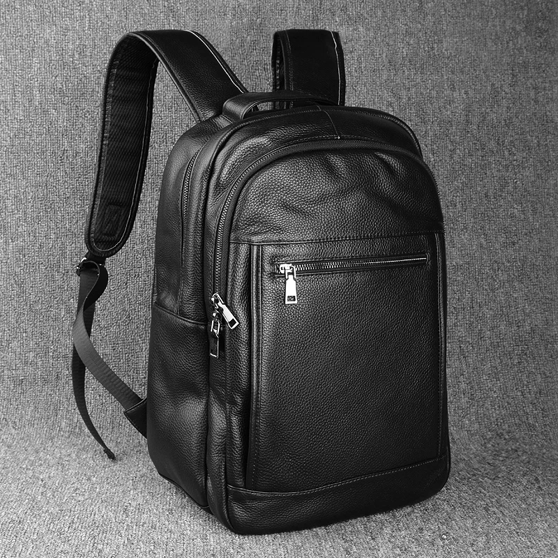 Cobbler Legend mochila de cuero para hombre, morral sencillo de alta  calidad, tendencia de moda, bolso de ordenador de viaje para ocio juvenil| Mochilas| - AliExpress
