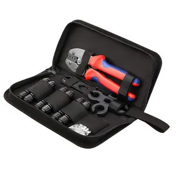 

27pcs/set Combination PV Wire Electricas Solar Crimping Tool Spanners Wrench Easy Use With Storage Bag Terminal Cable Connector