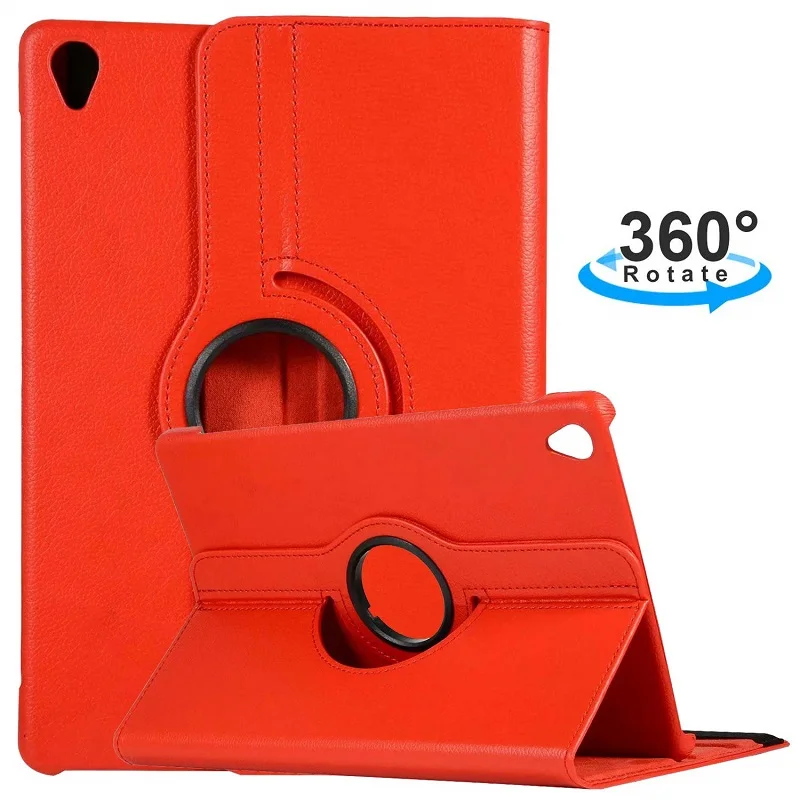360 Rotating PU Leather Case for Huawei MediaPad M6 10.8 2019 Release Wifi Media Pad M 6 Inch Sand Holder Tablet Funda Capa | Компьютеры и