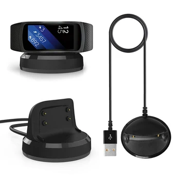 

1M USB Chargers for Samsung Gear Fit2 Pro SM-R360 for Dock Charging Stand Bracket Base Smart Accessories