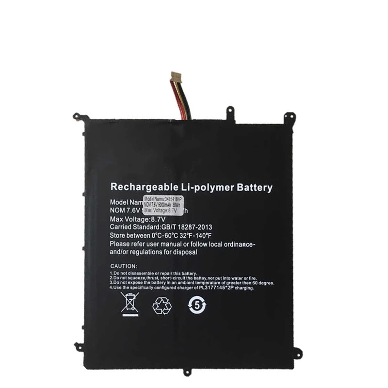 Genuine Ultraportabil Bateria do Portátil para Chuwi Aerobook pc de Fios 5000mah Hw34154184 34154184 G139 Cwi547 Cwi510 38wh Novo - Imagem 2