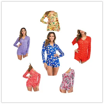 

Abdl Luxury Sexy Jumpsuit Ladiesone Piece Pajamas Long Sleeve Jumpsuit Overalls Plus Size Onesie Jumpsuit Ladies 2020 Summer