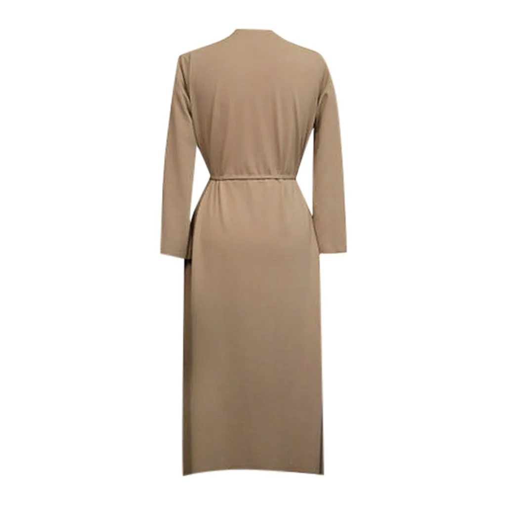 HSU, новинка, женское длинное пальто, зимнее, для женщин, s-Ladies-Maxi-с длинным рукавом-водопад-с поясом, куртка, пальто, хит, для женщин, уличная одежда