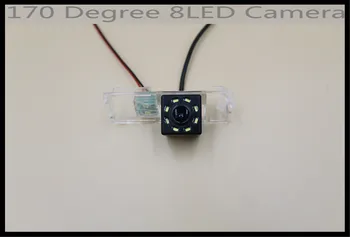 

8LED 170 Degree Reverse Parking Car Rear view Camera for Polo Hatchback Golf Magotan Bora Scirocco Passat CC B6 Car Camera
