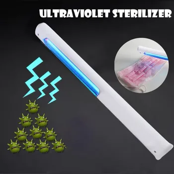 

Handheld UV Germicidal Lamp Disinfection Lamp Portable Sterilizer Bactericidal Quartz Lamp Bacterium Mite Killer Home Bathroom