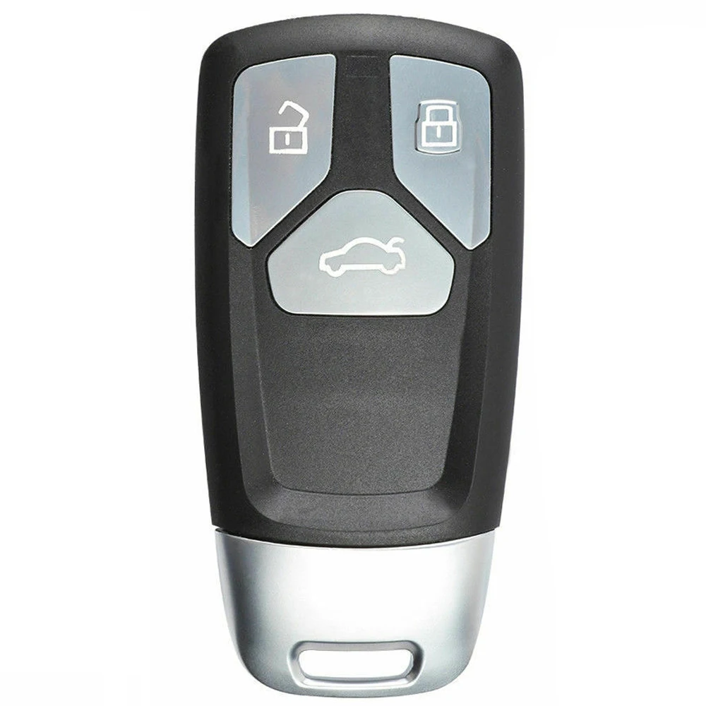 KEYECU SMART REMOTE CAR KEY FOB 3 BUTTONS 433MHZ FOR AUDI TT A4 A5 Q5 Q7 S5 SQ5 2016 2017 2018 2019 P/N: 4M0959754AJ 4M0959754T