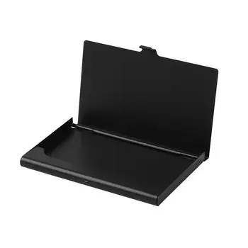 

High-End Card Case Box Business Credit Box ID Portable Business Card Case Aluminum Alloy Metal Holders Business Card Case