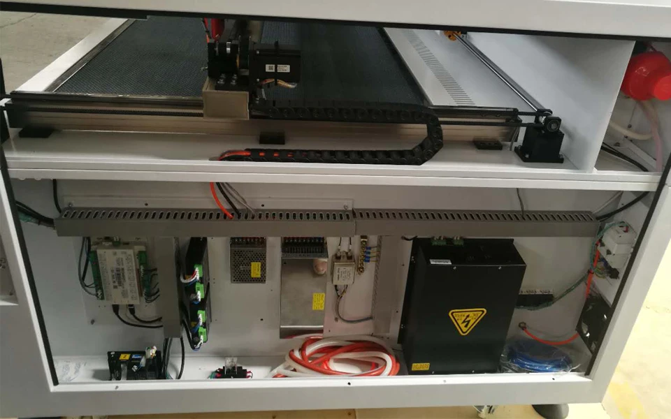 power supply installed