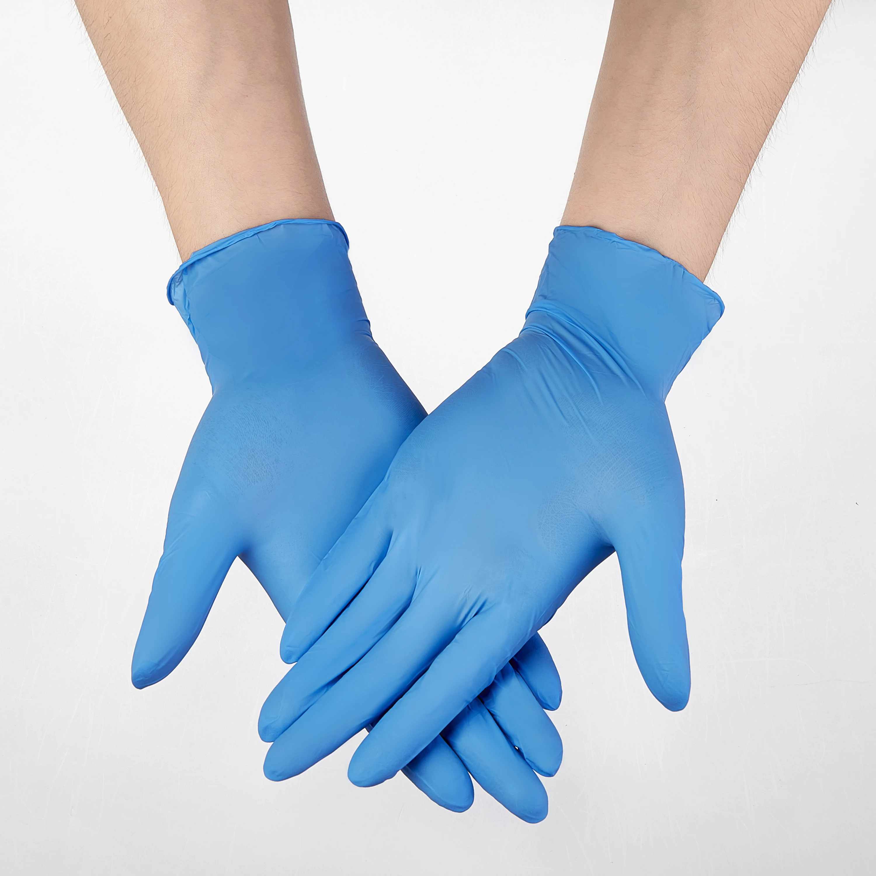 L - M - XL 100PCS Blue Nitrile Premium Gloves *SAME DAY QUICK SHIPPING* 