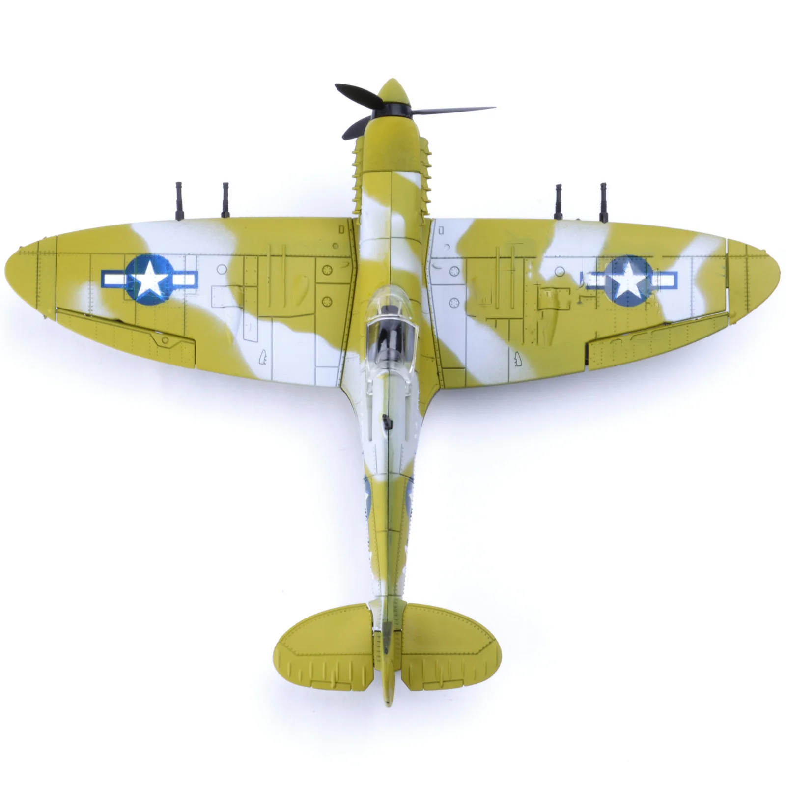 1 шт случайный 22*18 см сборка литья под давлением 1/48 масштаб модель истребителя, игрушки War-II Spitfire подарок для мальчика строительные наборы инструментов самолет