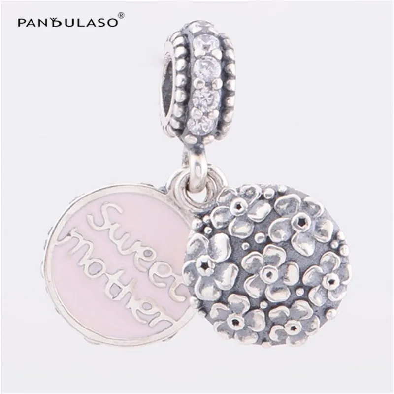 

Sweet Mother Dangle Bone Beads For Jewelry Making Woman DIY Charms Fits Original Bracelets 925 Sterling Silver Jewelry Bead